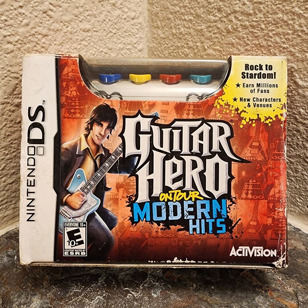 Game - Guitar Hero On Tour: Modern Hits [Guitar Grip Bundle] (CIB+) - DS